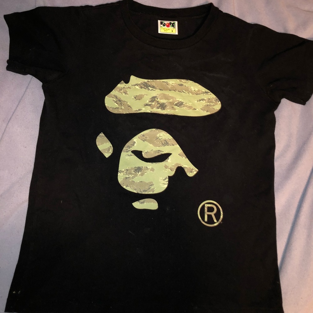 Bape Short Sleeve T-shirt Cameo